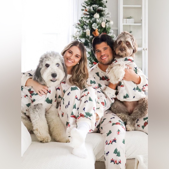 Matching Christmas PJ’s for You and Your Pup! Set includes 1-dog and 1-adult. - Picture 2 of 9